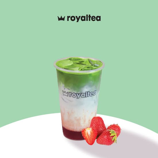 Strawberry Matcha / 抹云莓莓